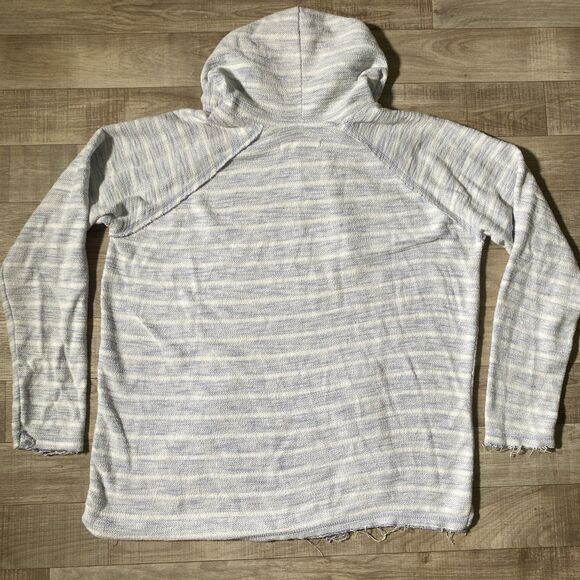 Lake Norfolk Jordan Marina Nautical Striped Lightweight Sweater Size L - Picture 5 of 8